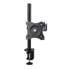 StarTech.com A-LAPTOP-DESK-MOUNT suporte de secretária para monitor e portátil, para ecrãs até 34 polegadas (8 kg / 17,6 lb) e portáteis (4,5 kg / 9,9 lb), braço articulado com tabuleiro VESA para portátil, montagem com grampo