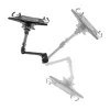 StarTech.com A-LAPTOP-DESK-MOUNT suporte de secretária para monitor e portátil, para ecrãs até 34 polegadas (8 kg / 17,6 lb) e portáteis (4,5 kg / 9,9 lb), braço articulado com tabuleiro VESA para portátil, montagem com grampo