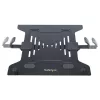 StarTech.com A-LAPTOP-DESK-MOUNT suporte de secretária para monitor e portátil, para ecrãs até 34 polegadas (8 kg / 17,6 lb) e portáteis (4,5 kg / 9,9 lb), braço articulado com tabuleiro VESA para portátil, montagem com grampo