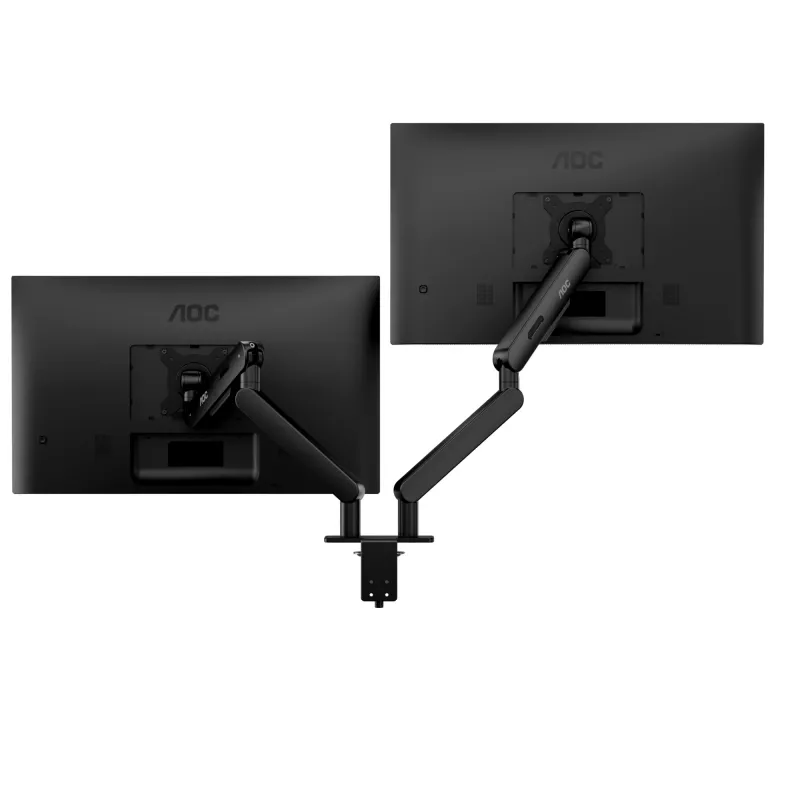 Suporte para monitor AOC AM420B 34 polegadas secretária preto fixação por grampo/através da mesa