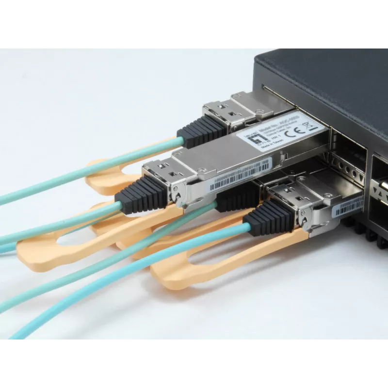LevelOne AOC-0502 Módulo transceptor de rede fibra ótica 103100 Mbit/s QSFP28 850 nm