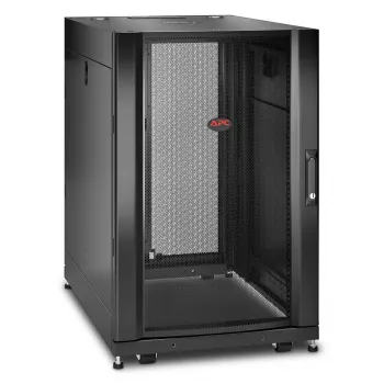 APC NetShelter SX, caixa de rack para servidores, 18U, preto, 925H x 600W x 900D mm