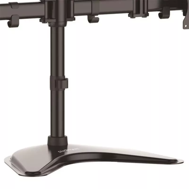 Base de secretária StarTech.com para quatro monitores – articulada, autónoma, 8 kg, 33 cm (13 polegadas), 68,6 cm (27 polegadas), 100 x 100 mm, preto