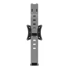 Suporte de monitor StarTech.com para cubículo - montagem individual para divisórias - ecrã até 34 polegadas com montagem VESA - suporte ergonómico ajustável em altura para divisória de escritório com gancho e braçadeira