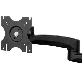 Suporte de secretária StarTech.com para dois monitores - ajustável, braçadeira, 13,6 kg, 30,5 cm (12 polegadas), 61 cm (24 polegadas), 100 x 100 mm, preto