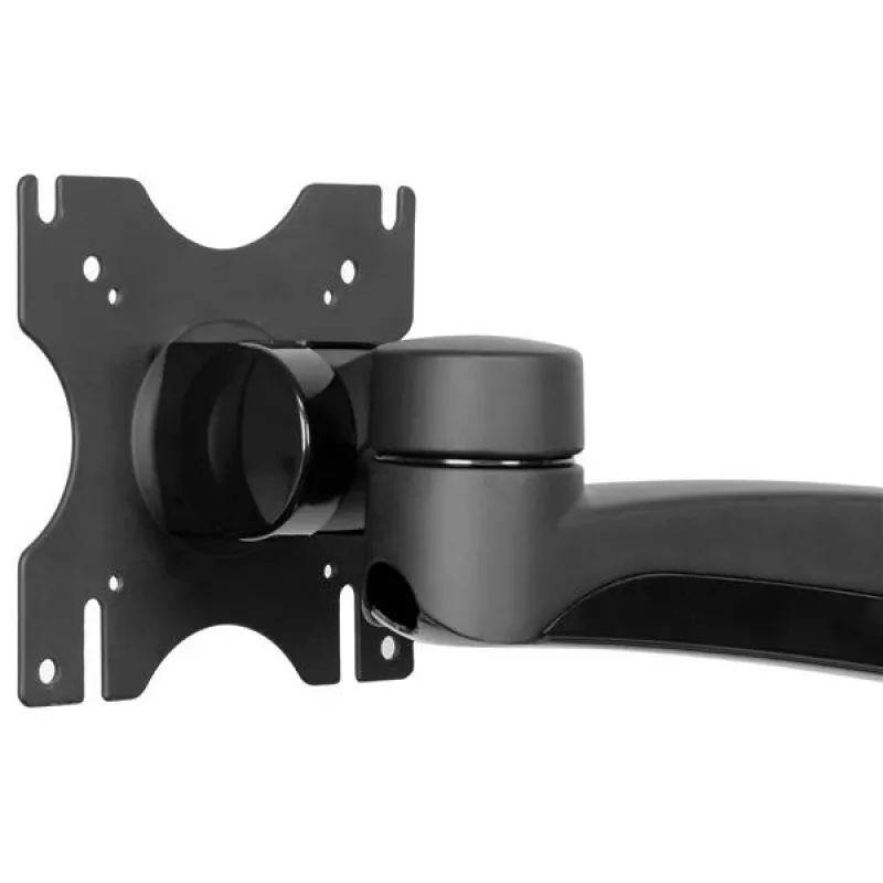 Suporte de secretária StarTech.com para dois monitores - ajustável, braçadeira, 13,6 kg, 30,5 cm (12 polegadas), 61 cm (24 polegadas), 100 x 100 mm, preto