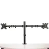 Braço StarTech.com para dois monitores com montagem na secretária - braçadeira/passagem de cabo para monitor VESA até 32 polegadas - braço de monitor articulado ergonómico - altura ajustável/inclinação/rotação/giro