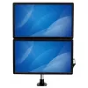 Braço StarTech.com para dois monitores com montagem na secretária – totalmente articulado – Premium