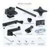 Braço StarTech.com para dois monitores com montagem na secretária, suporte de monitor totalmente articulado para 2 ecrãs VESA até 32 polegadas (8 kg), altura ajustável, braçadeira/passagem de secretária, mola mecânica