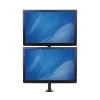 Suporte StarTech.com para dois monitores com montagem na secretária – vertical – aço