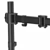 Braço StarTech.com para monitor com montagem na secretária para ecrãs VESA até 34 polegadas (8 kg) - suporte de coluna articulado para monitor individual - suporte de monitor ergonómico ajustável em altura - braçadeira de secretária/passagem de cabos