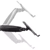 Suporte StarTech.com para portátil com montagem na secretária – braço articulado totalmente móvel para portátil ou monitor individual de 34 polegadas – placa de montagem VESA para portáteis – suporte ergonómico ajustável para notebook – braçadeira de secretária