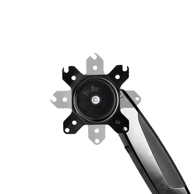 Suporte StarTech.com para portátil com montagem na secretária – braço articulado totalmente móvel para portátil ou monitor individual de 34 polegadas – placa de montagem VESA para portáteis – suporte ergonómico ajustável para notebook – braçadeira de secretária