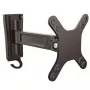 Braço StarTech.com para monitor com montagem na parede - articulação individual, 15 kg, 33 cm (13 polegadas), 68,6 cm (27 polegadas), 75 x 75 mm, 100 x 100 mm, preto
