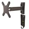 Braço StarTech.com para monitor com montagem na parede - articulação individual, 15 kg, 33 cm (13 polegadas), 68,6 cm (27 polegadas), 75 x 75 mm, 100 x 100 mm, preto