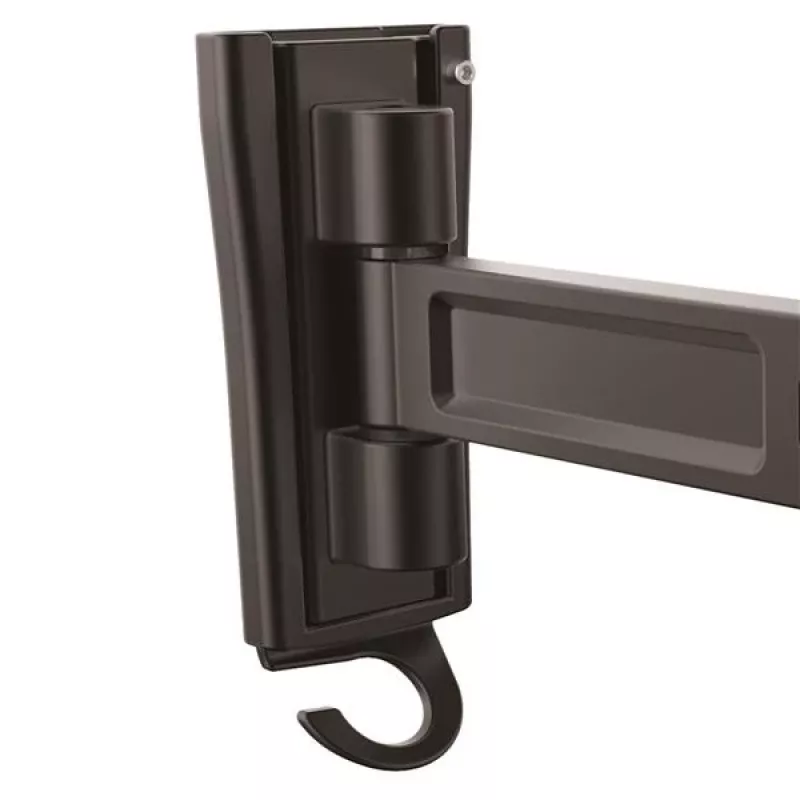Braço StarTech.com para monitor com montagem na parede - articulação individual, 15 kg, 33 cm (13 polegadas), 68,6 cm (27 polegadas), 75 x 75 mm, 100 x 100 mm, preto
