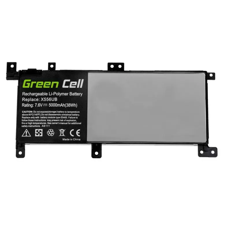 Bateria Green Cell AS111 para ASUS X556U X556UA X556UB X556UF X556UJ X556UQ X556UR X556UV