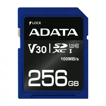 ADATA ASDX256GUI3V30S-R cartão de memória 256 GB SDXC UHS-I Class 10