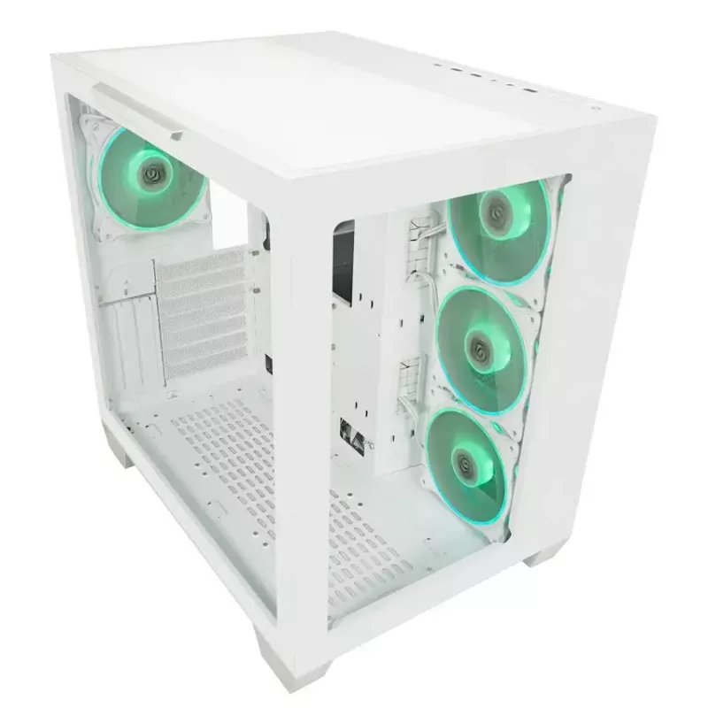 Caixa de PC LC-Power Gaming 807W Midi Tower branca