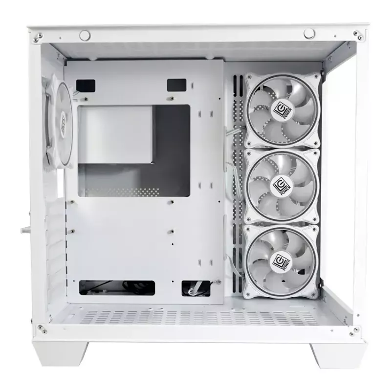 Caixa de PC LC-Power Gaming 807W Midi Tower branca