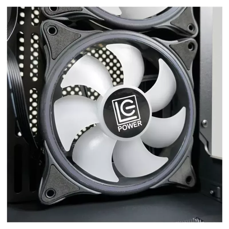 Caixa de PC LC-Power 809B Midi Tower preta
