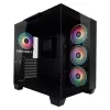 Caixa de PC LC-Power 809B Midi Tower preta