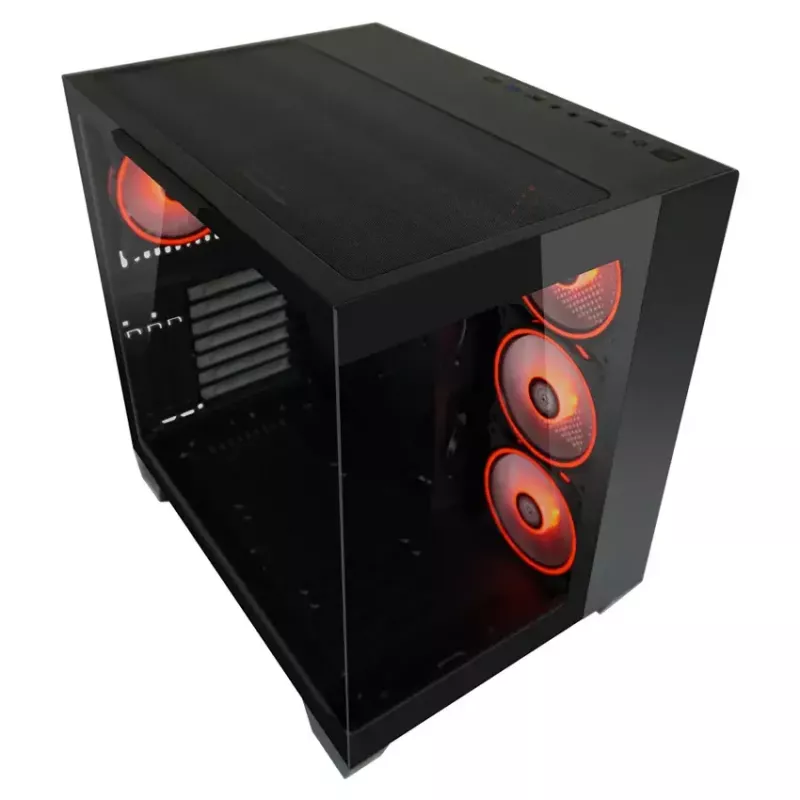Caixa de PC LC-Power 809B Midi Tower preta