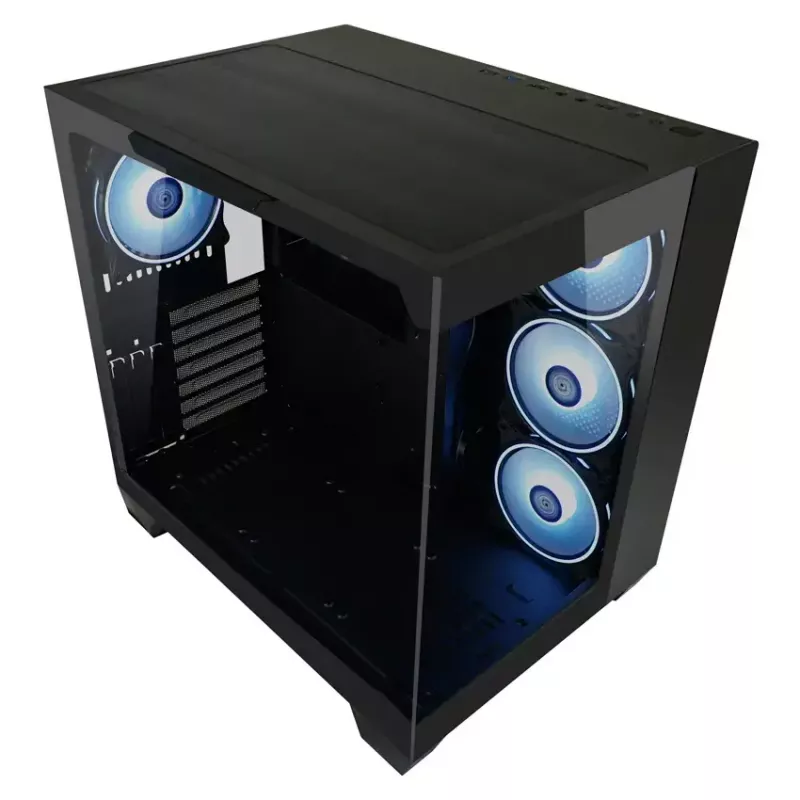 Caixa de PC LC-Power 809B Midi Tower preta