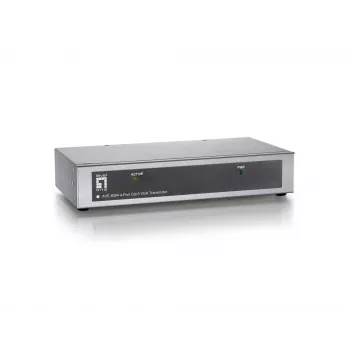 Transmissor AV LevelOne 4-Port Cat.5 Transmissor VGA