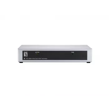 Transmissor AV LevelOne 4-Port Cat.5 Transmissor VGA