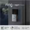 Amazon Ring Battery Video Doorbell Pro B0B2BNM4PV campainha de vídeo inteligente, Wi-Fi, vídeo HD+, visão noturna, áudio bidirecional