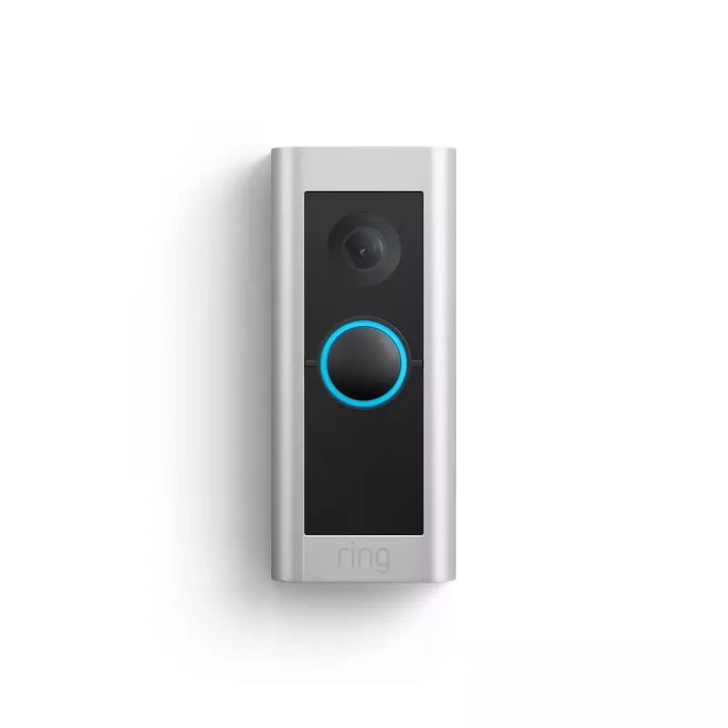 Amazon Ring Battery Video Doorbell Pro B0B2BNM4PV campainha de vídeo inteligente, Wi-Fi, vídeo HD+, visão noturna, áudio bidirecional