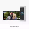 Amazon Ring Battery Video Doorbell Pro B0B2BNM4PV campainha de vídeo inteligente, Wi-Fi, vídeo HD+, visão noturna, áudio bidirecional