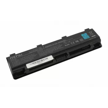 Bateria de portátil MITSU para Toshiba C850 / L800 / S855, 4400 mAh, 10,8–11,1 V