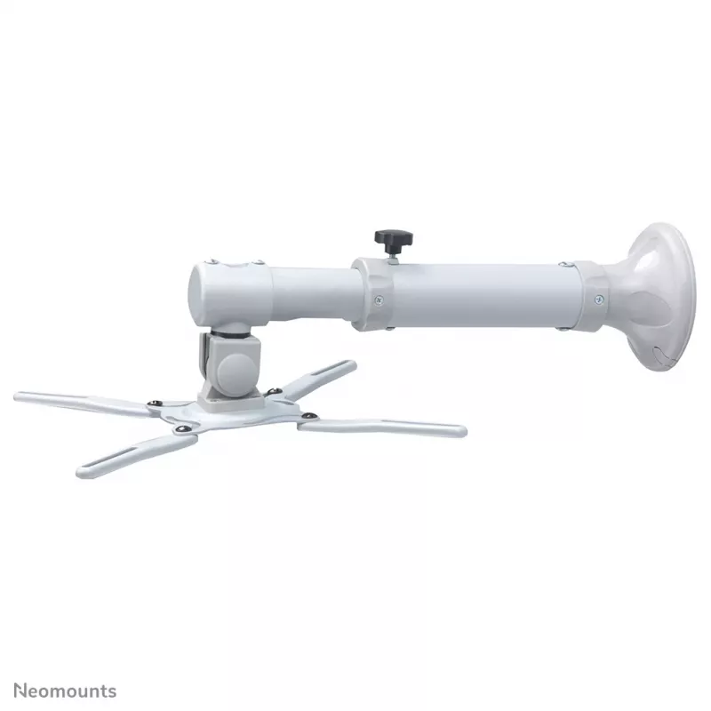 Suporte de parede para projetor Neomounts BEAMER-W050SILBER - profundidade 37-47 cm - totalmente móvel