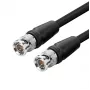 Cabo coaxial Microconnect BNC-HDSDI-10M BNC RG-6 10m preto