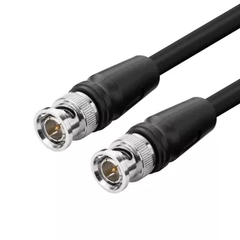 Cabo coaxial Microconnect BNC-HDSDI-1M RG-6 preto