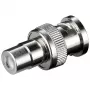 Adaptador de cabo Microconnect BNCRCAADAPTOR1 BNC RCA metálico