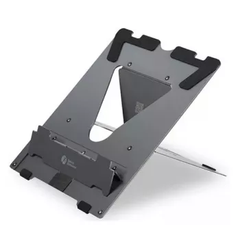 Suporte para portátil BakkerElkhuizen Ergo-Q 160 preto cinzento-escuro 43,2 cm