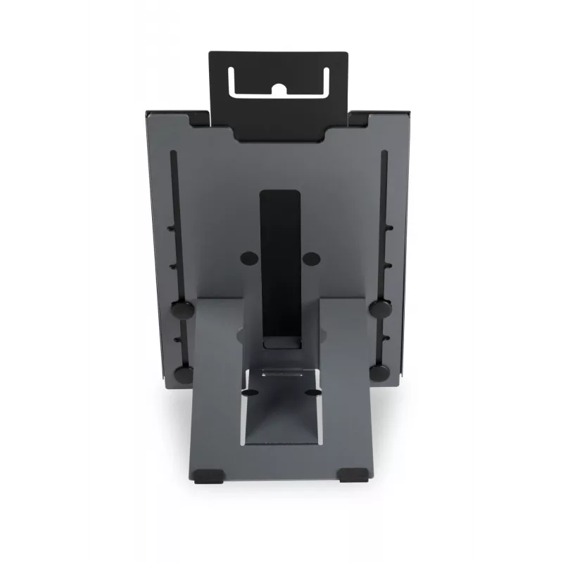 BakkerElkhuizen Ergo-Q Hybrid Pro, suporte para portátil, preto, cinzento-escuro, alumínio, borracha, aço, 25,4 cm (10 polegadas), 40,6 cm (16 polegadas), 25,4 cm (10 polegadas)