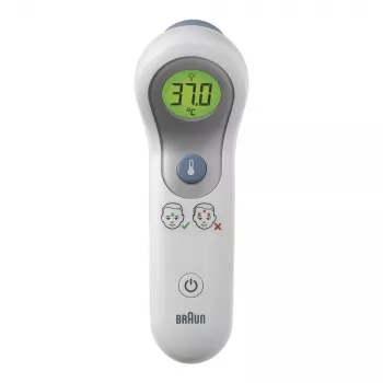 Braun BNT300WE termómetro corporal digital termómetro de sensor à distância branco testa botões