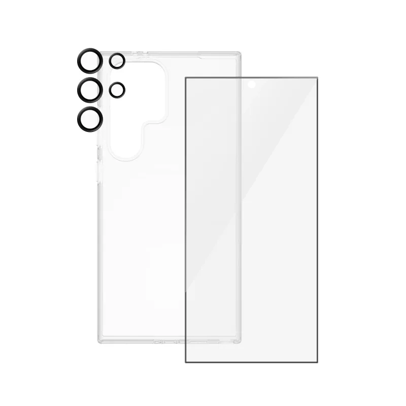 PanzerGlass SAFE. by ® Pacote 3-em-1 Samsung Galaxy S24 Ultra