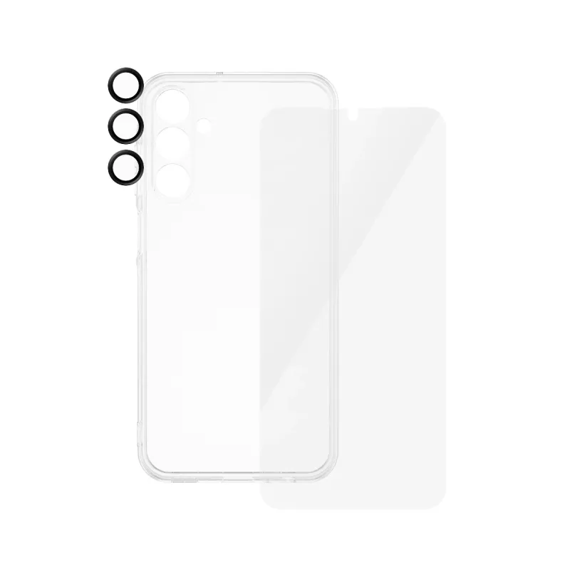 PanzerGlass SAFE. by ® Pacote de proteção 3-em-1 Samsung Galaxy A15 | A15 5G