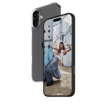 PanzerGlass SAFE. by ® Pacote de proteção 2-em-1 iPhone '24 6,7 polegadas