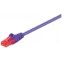 Cabo de rede Microconnect B-UTP60025P violeta 0,25 m Cat6 U/UTP (UTP)