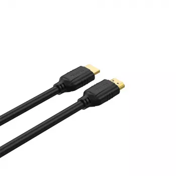 Cabo HDMI Unitek C11079BK-10M — 10 m, HDMI Type-A macho para Type-A macho, preto, suporta até 4096×3112