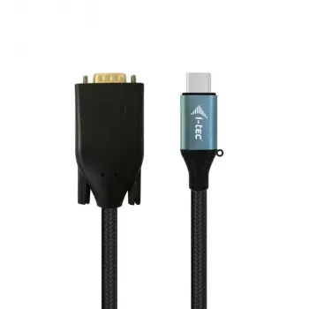 Adaptador de cabo i-tec USB-C VGA 1080p / 60 Hz 150 cm, 1,5 m, USB Type-C, VGA (D-Sub), macho, fêmea, 1920 x 1080 píxeis