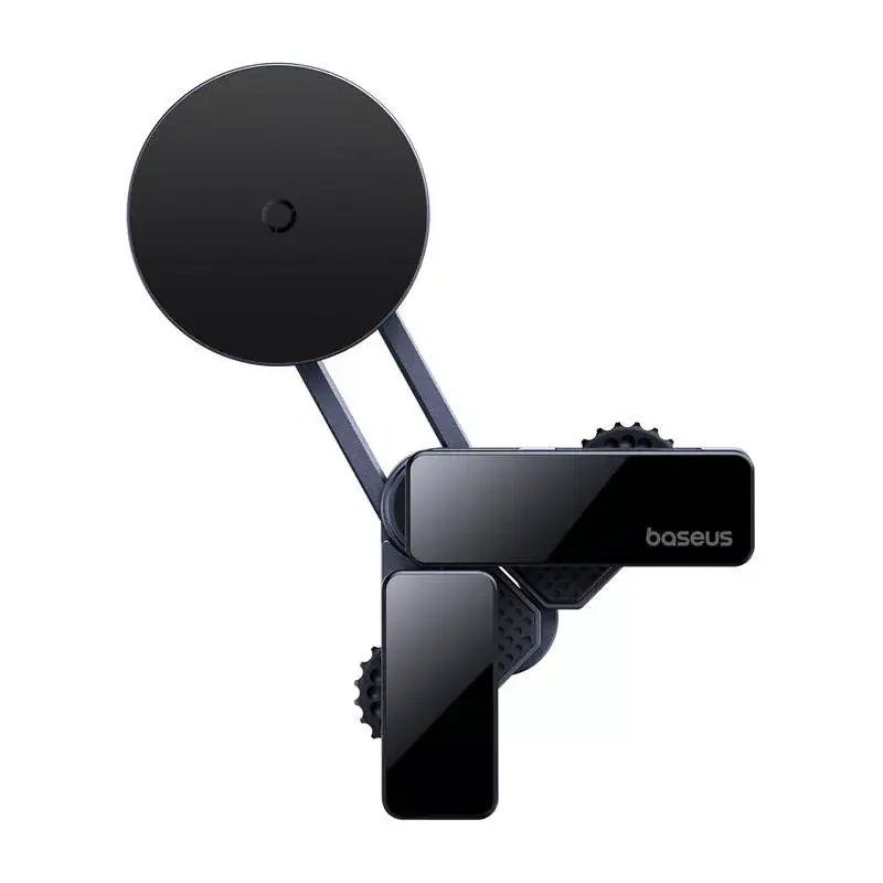 Suporte magnético de ecrã para automóvel Baseus MaxView cinzento para fixação de smartphone e tablet no ecrã do veículo