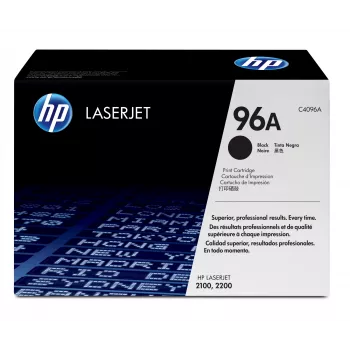Toner original HP 96A preto para LaserJet 1 unid.