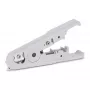 StarTech.com descarnador e cortador de cabos de rede, descarnador profissional para cabos UTP/FTP/STP/Coax, ferramenta rotativa de descarnar e cortar